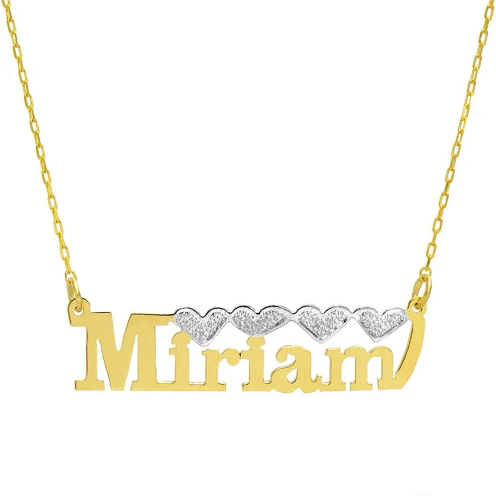 Double Plate 3D Name